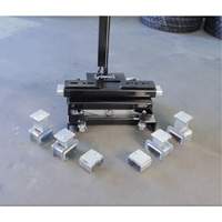 End Lift Bumper Floor Jack, 12 Ton(s) Capacity, 8" - 15-3/4" H R.M.G. Prévention