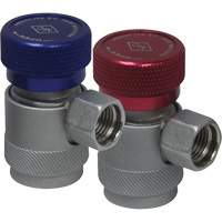 Low Side Manual R134a Quick Coupler with safety lock R.M.G. Prévention