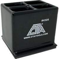 Ensemble de 4 cl&eacute;s pour filtre &agrave; huile avec support R.M.G. Prévention