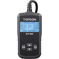 Testeur de batterie, de charge et de d&eacute;marrage BT50 avec imprimante R.M.G. Prévention
