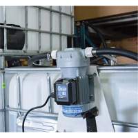 115V AC DEF Transfer Pump & IBC Tote Bracket with Nozzle R.M.G. Prévention