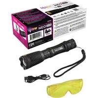 UView&reg; Phazer NEO 395 Rechargeable UV Leak Detection Light R.M.G. Prévention