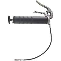 Pistolet &agrave; graisse robuste &agrave; poign&eacute;e pistolet avec rallonge de tuyau flexible, Capacit&eacute; 14 oz R.M.G. Prévention