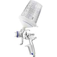 Pistolet de peinture de premi&egrave;re qualit&eacute; 4400?B RP?1,2 SR avec godet RPS 0,3?L, pour les retouches de finitions automobiles, Entr&eacute;e d'air 1/4" NPT, 7,06 pi³/min, Capacit&eacute; 0,3 L, 0,17 psi R.M.G. Prévention