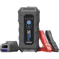 D&eacute;marreur d'appoint, survolteur, banque d'alimentation et lampe de poche JumpSurge1500 R.M.G. Prévention