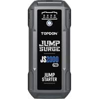 D&eacute;marreur de secours, banque d'alimentation et lampe de poche JumpSurge2000Pro &agrave; 2500 A de pointe R.M.G. Prévention
