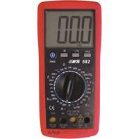 Deluxe Digital Multimeter with Amp Shutters R.M.G. Prévention
