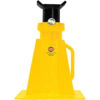 Pin Style Jack Stand, Locking Pin, 25 tons Capacity, 15-3/4" - 26-3/4" H R.M.G. Prévention