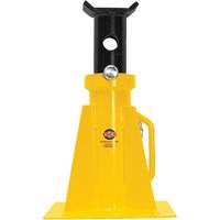 Pin Style Jack Stand, Locking Pin, 25 tons Capacity, 15-3/4" - 26-3/4" H R.M.G. Prévention