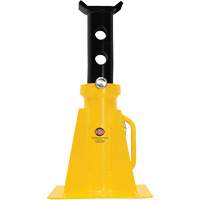 Pin Style Jack Stand, Locking Pin, 25 tons Capacity, 15-3/4" - 26-3/4" H R.M.G. Prévention