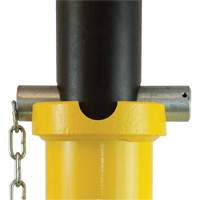 Pin Style Jack Stand, Locking Pin, 25 tons Capacity, 15-3/4" - 26-3/4" H R.M.G. Prévention