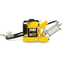Pro Series “Shorty” Bottle Jack, 20 Ton(s), Air Hydraulic, 12-5/8" Raised Height R.M.G. Prévention