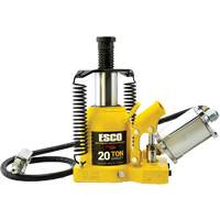 Pro Series “Shorty” Bottle Jack, 20 Ton(s), Air Hydraulic, 12-5/8" Raised Height R.M.G. Prévention