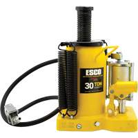 Pro Series  Bottle Jack, 30 tons, Air Hydraulic, 20" Raised Height R.M.G. Prévention
