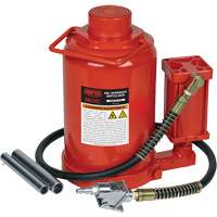 Standard Height Bottle Jack, 50 Ton(s), Air Hydraulic, 19" Raised Height R.M.G. Prévention