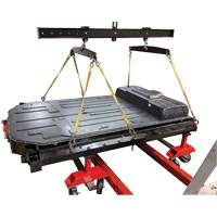 Chariot pour batterie de VE Ford capacit&eacute; de 3600 lb R.M.G. Prévention