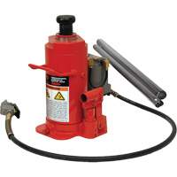 Cric-bouteille hydraulique de hauteur standard, 12 tonne(s), Air comprim&eacute;/hydraulique, 19-3/4" Hauteur &eacute;lev&eacute;e R.M.G. Prévention