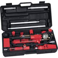 Trousse de r&eacute;paration collision/entretien de capacit&eacute; 4 tonnes avec adaptateurs en fonte R.M.G. Prévention