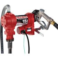 12V DC Fuel Transfer Pump with Nozzle R.M.G. Prévention
