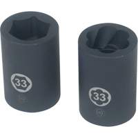 Hex & Twist Truck Lug Nut Socket Set R.M.G. Prévention