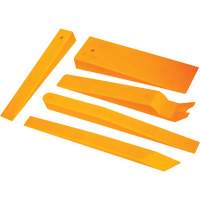 Jeu d'assortiment de 5 cales en nylon orange fluo R.M.G. Prévention
