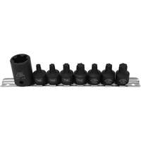 Pickup Truck Bed Bolt Socket/Bit Set, 8 Pieces, 1/2"/3/8" Drive Size R.M.G. Prévention
