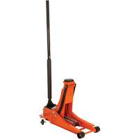 Low Profile Service Jack with Safety Stands, 3 Ton(s) Capacity, 2-19/20" Lowered, 19-9/10" Raised, Manual Hydraulic R.M.G. Prévention