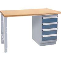 Industrial Duty Workbench, 36" W x 72" D x 34" H, 1000 lbs. Capacity R.M.G. Prévention