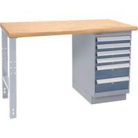 Industrial Duty Workbench, 1000 lbs. Cap., 36" W x 72" D, 34" H R.M.G. Prévention