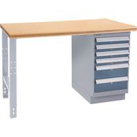 Industrial Duty Workbench, 36" W x 72" D x 34" H, 1000 lbs. Capacity R.M.G. Prévention