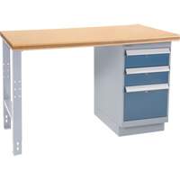 Industrial Duty Workbench, 30" W x 60" D x 34" H, 1000 lbs. Capacity R.M.G. Prévention