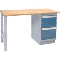 Industrial-Duty Workbench, Door w/ Drawer Combination, 1000 lbs Cap., 60" W x 36" D, 34" H R.M.G. Prévention