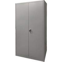Armoire de rangement, Acier, 4 Tablettes, 78" h x 36" la x 24" P, Gris R.M.G. Prévention