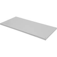 Tablette de rechange pour armoire d&eacute;montable, 30" x 15", Capacit&eacute; de 100 lb, Acier, Gris R.M.G. Prévention