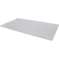 Tablette de rechange pour armoire d&eacute;montable, 48" x 24", Capacit&eacute; de 300 lb, Acier, Gris R.M.G. Prévention