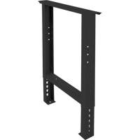 Pattes d'&eacute;tabli pour service industriel, Acier, 24" p x 34" h, Simple R.M.G. Prévention