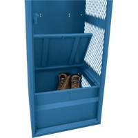 Gear Locker, Steel, 24" W x 18" D x 72" H, Dark Blue R.M.G. Prévention