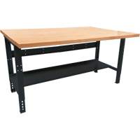 Industrial Modular Workbench, 1000 lbs. Cap., 72" W x 48" D R.M.G. Prévention