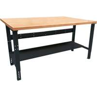 Industrial Modular Workbench, 1000 lbs. Cap., 72" W x 48" D R.M.G. Prévention
