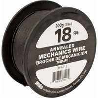Baling Wire, Black Annealed, 18 ga. R.M.G. Prévention