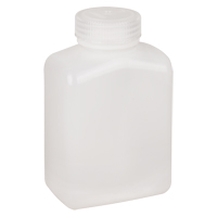 Bouteilles peu encombrantes &agrave; prise facile, Rectangulaire, 16 oz, Plastique R.M.G. Prévention