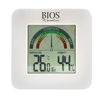 Hygrom&egrave;tres int&eacute;rieurs avec indicateur de confort BIOS, Contact, Num&eacute;rique, -58-158°F (-50-70°C) R.M.G. Prévention