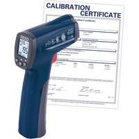 Infrared Thermometer with ISO Certificate, -25.6°- 752° F ( -32° - 400° C ), 12:1, Adjustable Emmissivity R.M.G. Prévention