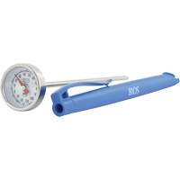 Thermom&egrave;tre &agrave; cadran 1 po/2,5 cm °C seulement avec manchon d'&eacute;talonnage, Contact, Analogique, 0,4-230°F (-18-110°C) R.M.G. Prévention