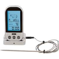 Wireless Meat & Poultry Thermometer, Contact, Digital, 32-482°F (0-250°C) R.M.G. Prévention
