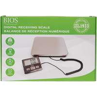 Balance de r&eacute;ception num&eacute;rique, Capacit&eacute; 220 lb, Graduations 1 lb R.M.G. Prévention