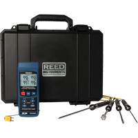 N&eacute;cessaire de thermom&egrave;tre thermocouple &agrave; enregistrement de donn&eacute;es R.M.G. Prévention