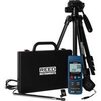 Hot Wire Thermo-Anemometer Kit, Data Logging, 0.2 - 25.0 m/sec Air Velocity Range R.M.G. Prévention