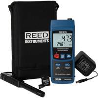 Thermo-Hygrometer Kit, 5% - 95% RH, 32°- 122° F ( 0° - 50° C ) R.M.G. Prévention