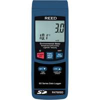 Data Logging Environmental Meter with NIST Certificate R.M.G. Prévention